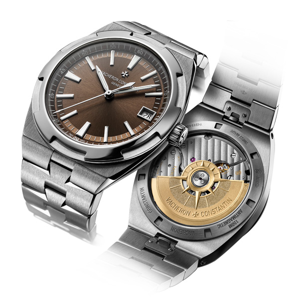 brown dial fake Vacheron Constantin Overseas