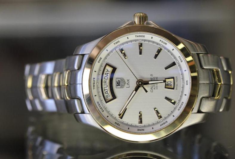 Stainless Steel – 18K Gold Replica TAG Heuer Link Watches UK For Couples