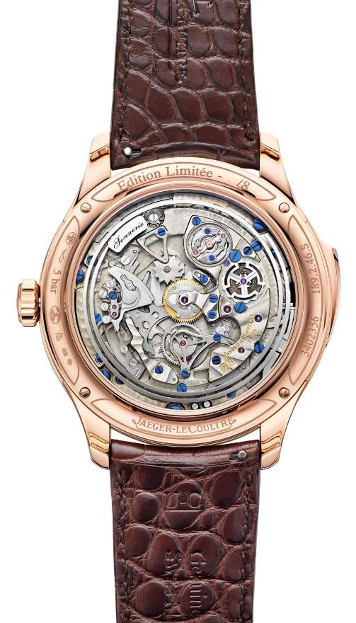 Online replication watches have transparent backs.