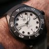 The return of a dark legend, with the lumenicious UK replica TAG Heuer Aquaracer Professional 300 Night Diver
