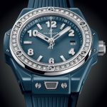The UK Top Online Fake Hublot Big Bang One Click 33MM Watches: A Dazzling Fusion Of Green & Blue Ceramic